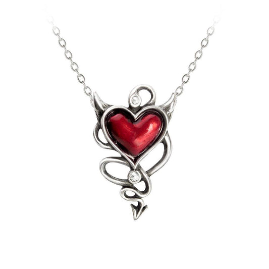 Devil Heart Pendant necklace