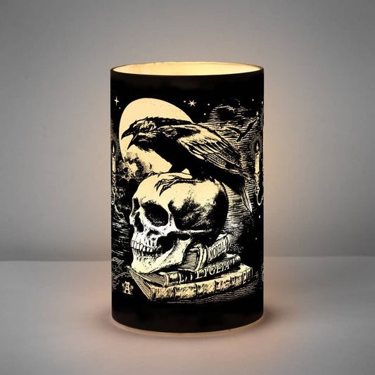 Poe's Raven Lantern LED Lamp