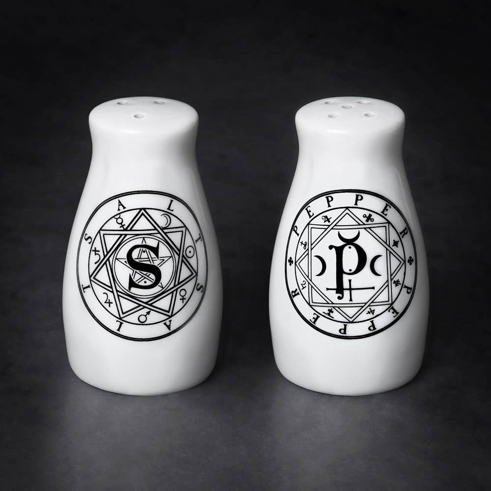 Ceramic Salt & Pepper Set