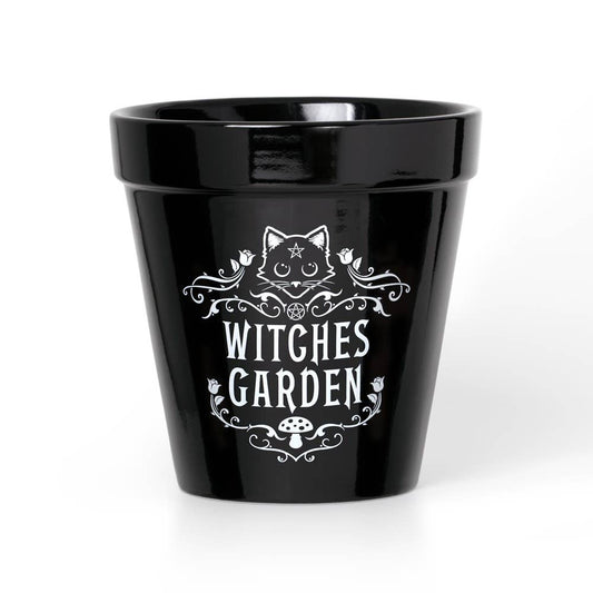 Witches Garden Plant Pot (Ceramic Plant Pot)